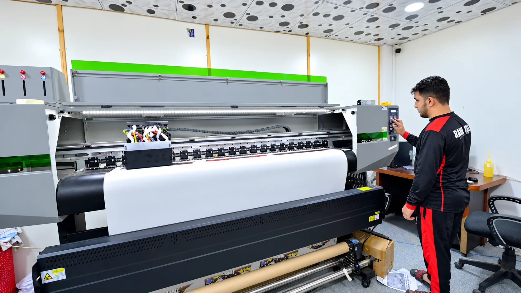 Sublimation printing at FORM FIGHT